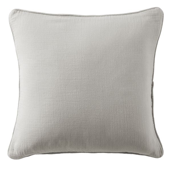 Coussin carré déhoussable 45x45 cm Gaze de Coton Terra Nuage