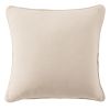 Coussin carré déhoussable 45x45 cm Gaze de Coton Terra Naturel