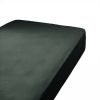 Drap housse 160x200+30 cm Gaze de Coton Terra Sapin