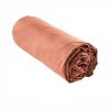 Drap housse 90x190+30 cm Lyocell Gabrielle Terracotta