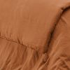 Edredon 180x240 cm Gaze de Coton Terra Abricot