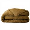 Housse de couette 140x200 cm Lin Rosalie Caramel