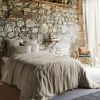 Housse de couette 140x200 cm Lin Rosalie Sable