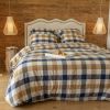 Housse de couette 240x260 cm Flanelle de Coton Madeleine