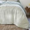 Housse de couette Reversible 140x200 cm Gaze de Coton Vickie Eucalyptus