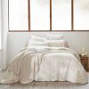 Housse de couette Reversible 140x200 cm Gaze de Coton Vickie Naturel