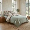Housse de couette Reversible 220x240 cm Gaze de Coton Lucia Eucalyptus