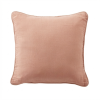 Coussin carré déhoussable 45x45 cm Gaze de Coton Hampton Bay