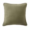 Coussin carré déhoussable 45x45 cm Gaze de Coton Hampton Spring