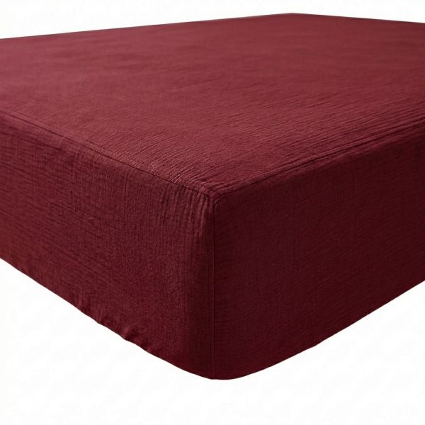 Drap housse 140x190+30 cm Gaze de Coton Hampton Liberty