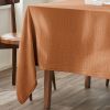 Nappe rectangle 150x350 cm Gaze de Coton Terra Abricot