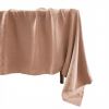 Nappe rectangle 170x250 cm Lin Rosalie Vieux Rose