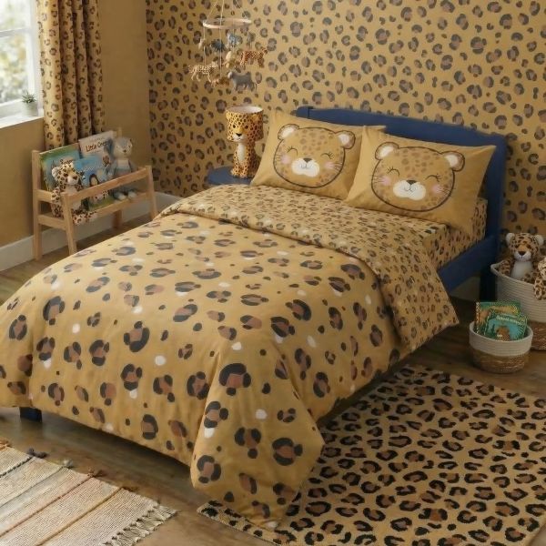 Parure de lit enfant 220x240 cm Coton Lena