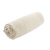 Drap housse 200x200+35 cm Percale de Coton Sable