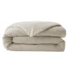 Housse de couette 220x240 cm Percale de Coton Sable
