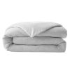 Housse de couette 240x260 cm Percale de Coton Neige