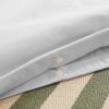 Housse de couette 240x260 cm Percale de Coton Neige