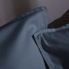Taie d'oreiller 65x65 cm Percale de Coton Bleu Nuit