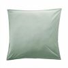 Taie d'oreiller 65x65 cm Percale de Coton Céladon