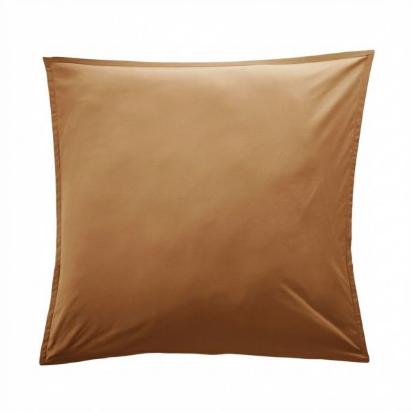 Taie d'oreiller 65x65 cm Percale de Coton Havane