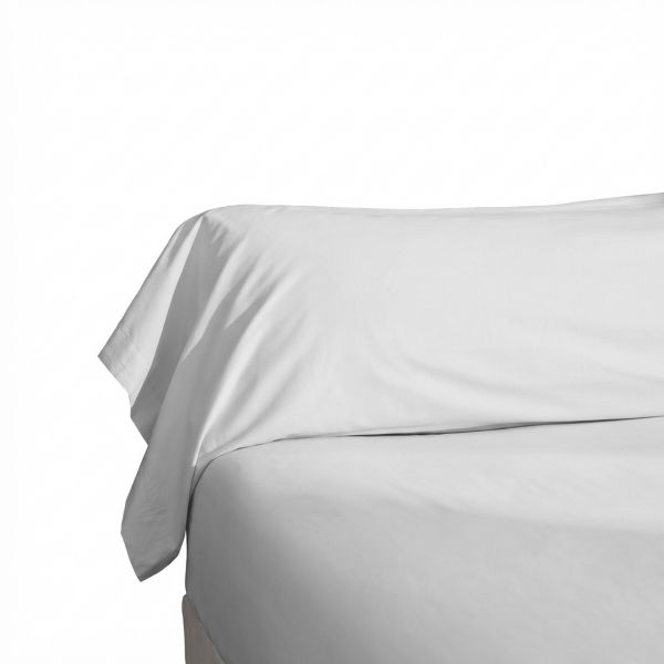 Taie de traversin 43x185 cm Percale de Coton Neige