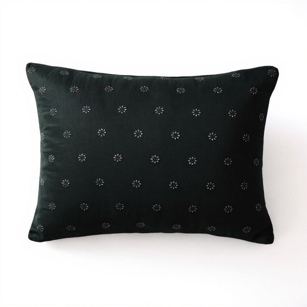 Taie d'oreiller 50x70 cm Gaze de Coton Terra bohème Sapin