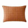Taie d'oreiller 50x70 cm Gaze de Coton Terra harmonie Abricot