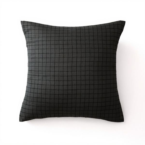 Taie d'oreiller 60x60 cm Gaze de Coton Terra fusion Sapin