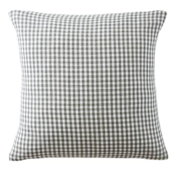 Taie d'oreiller 60x60 cm Gaze de Coton Vickie Romarin