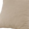 Taie d'oreiller 60x60 cm Gaze de Coton Terra Ficelle