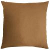 Taie d'oreiller 80x80 cm Gaze de Coton Terra Camel