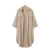 Tunique chemise S/M Gaze de Coton Terra Naturel