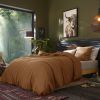 Parure de lit 220x240 cm Lin Métis Caramel