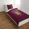 Parure de lit enfant Reversible 140x200 cm Coton Gryffondor Rouge
