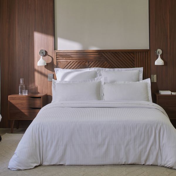 Housse de couette 240x260 cm Satin de Coton Amboise