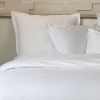 Parure de lit 140x200 cm Percale de Coton Blanc