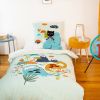 Parure de lit enfant 140x200 cm Coton Dilia