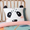 Parure de lit enfant 140x200 cm Microfibre Panda