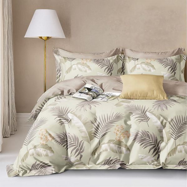 Parure de lit 220x240 cm Coton Amonda