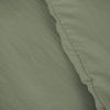 Parure de lit 240x260 cm Microfibre Vert Olive