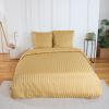 Parure de lit 220x240 cm Microfibre Blond