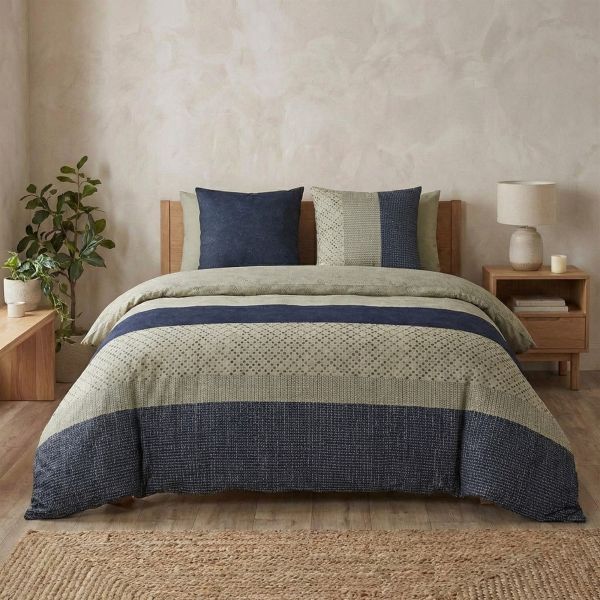 Parure de lit 220x240 cm Coton Nina