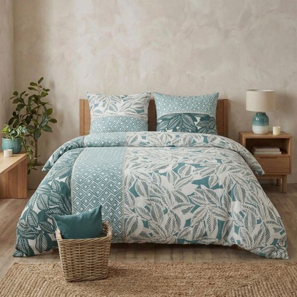 Parure de lit 220x240 cm Coton Iris