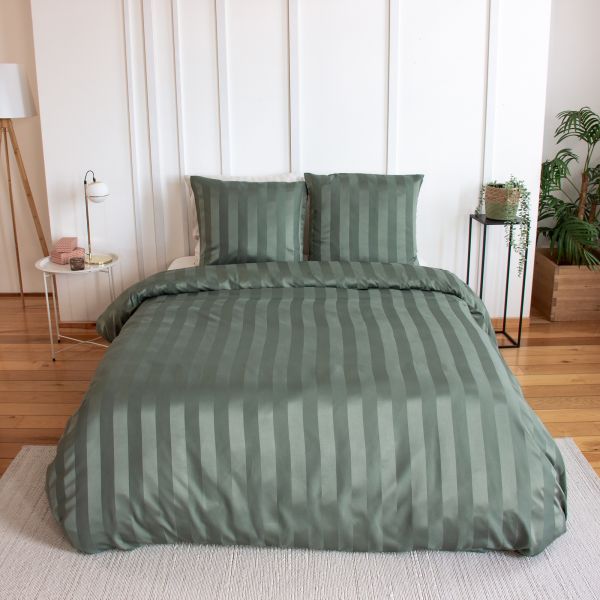 Parure de lit 240x260 cm Microfibre Lichen