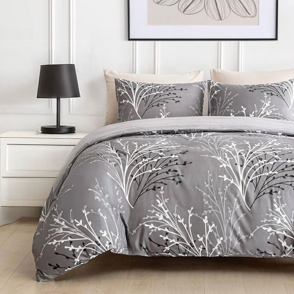 Parure de lit 220x240 cm Coton Silverel