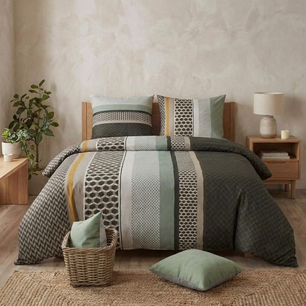 Parure de lit 240x260 cm Coton Sarah