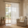 Rideau ajustable 140x300 cm Gaze de coton Chantilly