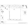Suspensions Acier Marron LED 1 Chain