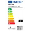 Suspensions Acier Bordeaux LED 1 Chain