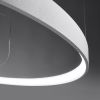 Lustres Aluminium Blanc LED 1 Rio